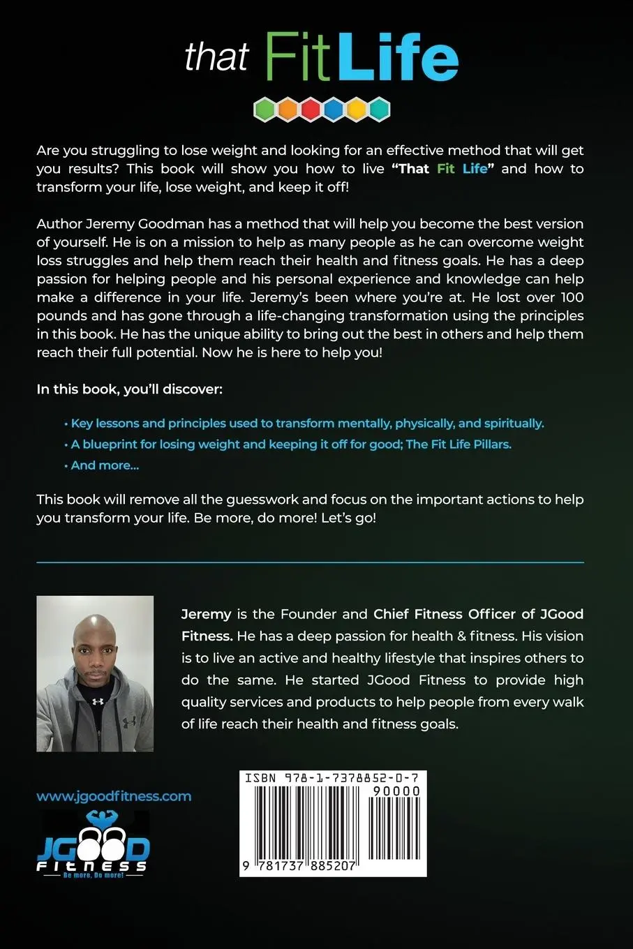 Rückseite: 9781737885207 | That Fit Life | Jeremy B Goodman | Taschenbuch | Englisch | 2021