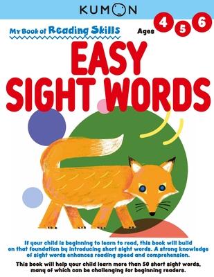 Cover: 9781953845207 | Kumon My Bk of Reading Skills: Easy Sight Words | Kumon Publishing