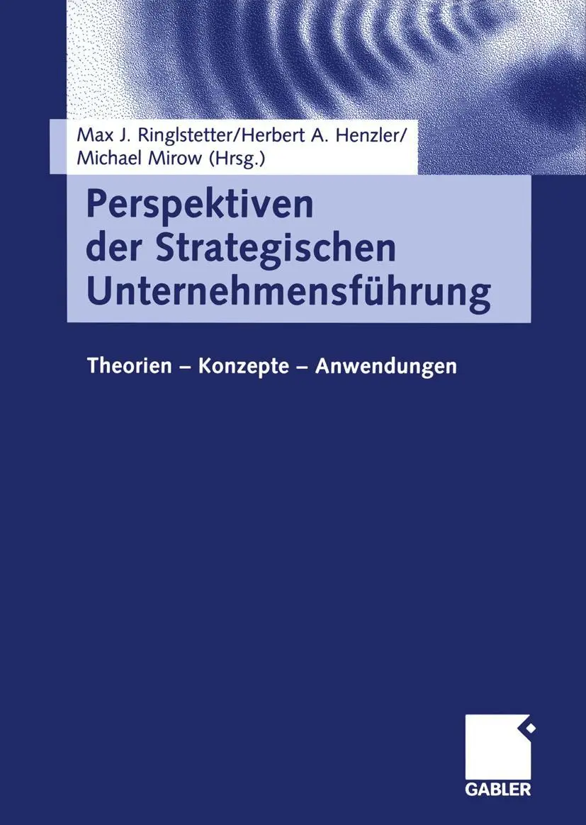 Cover: 9783322845207 | Perspektiven der Strategischen Unternehmensführung | Taschenbuch | xiv
