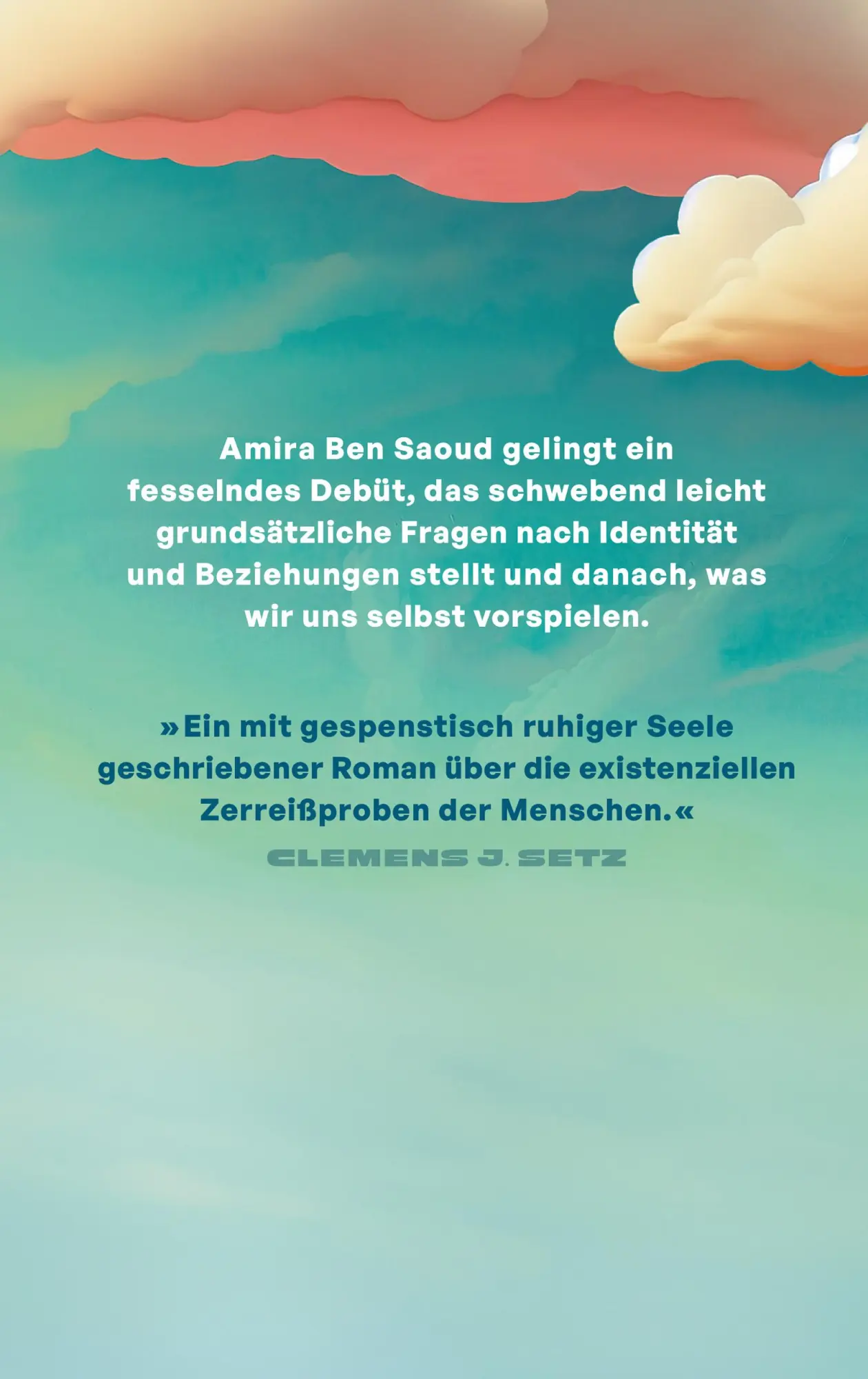 Bild: 9783552075207 | Schweben | Roman | Amira Ben Saoud | Buch | 192 S. | Deutsch | 2025