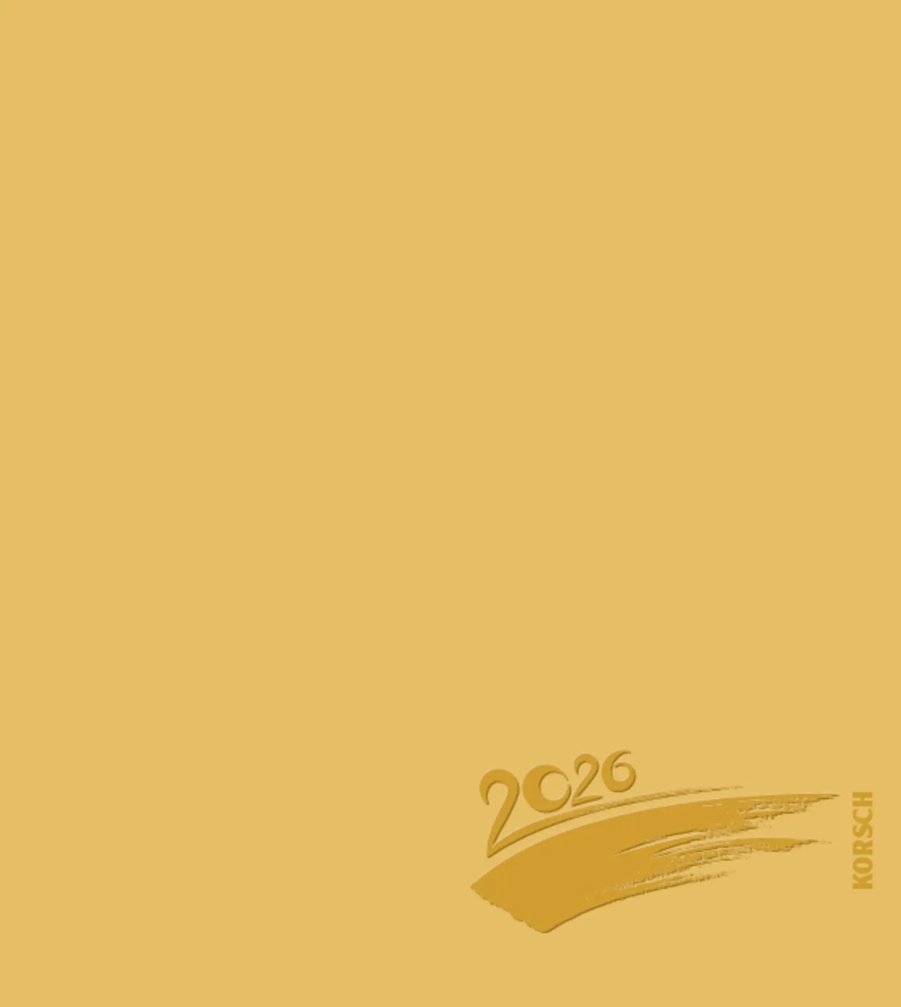Cover: 9783731885207 | Foto-Malen-Basteln Bastelkalender gold 2026 | Verlag Korsch | Kalender