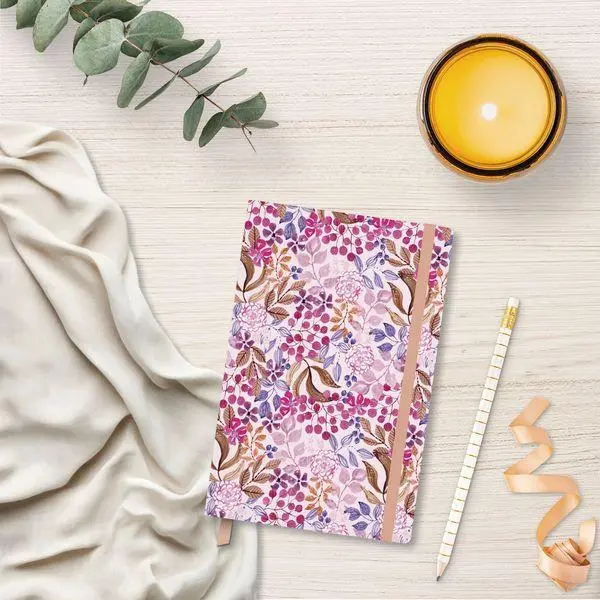 Bild: 9783819305207 | Terminkalender Classic Timer Pink Flowers 2027 | Korsch Verlag | Buch