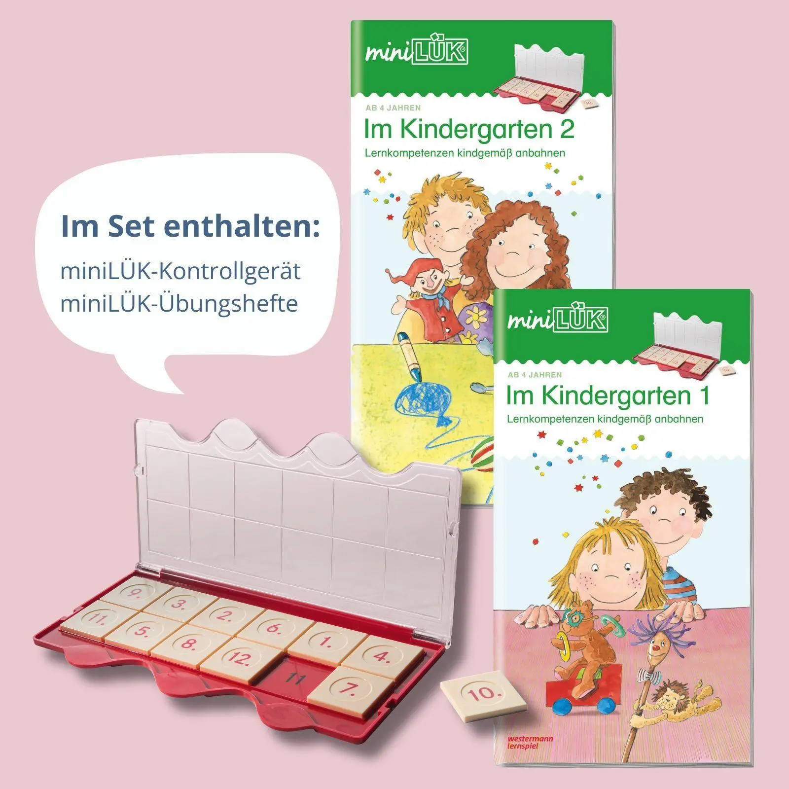 Bild: 9783837745207 | miniLÜK-Set. Im Kindergarten | Lernkompetenzen kindgemäß anbahnen