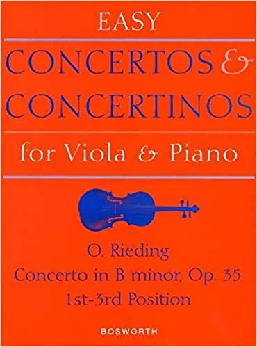 Cover: 9780711995307 | Concerto in B Minor for Viola and Piano Op. 35 | Oscar Rieding | Buch