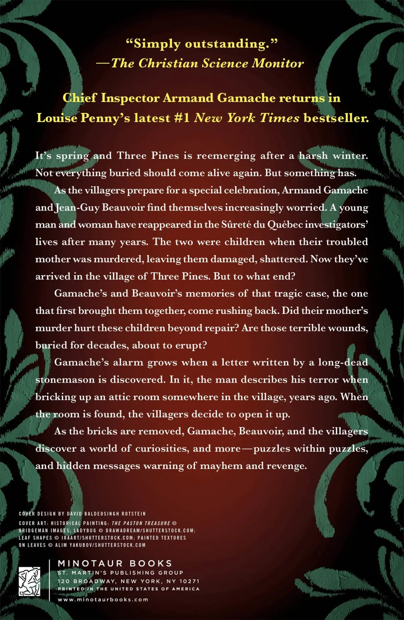 Rückseite: 9781250145307 | A World of Curiosities | Louise Penny | Taschenbuch | Englisch | 2023