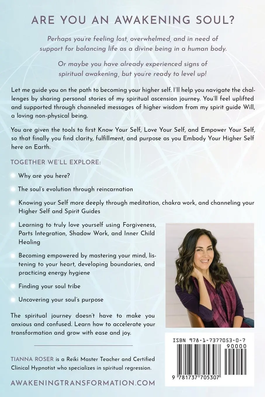 Rückseite: 9781737705307 | Awakening Transformation | Tianna Roser | Taschenbuch | Englisch
