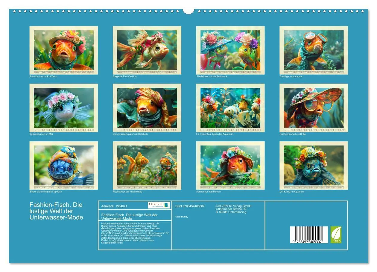 Bild: 9783457405307 | Fashion-Fisch. Die lustige Welt der Unterwasser-Mode (hochwertiger...
