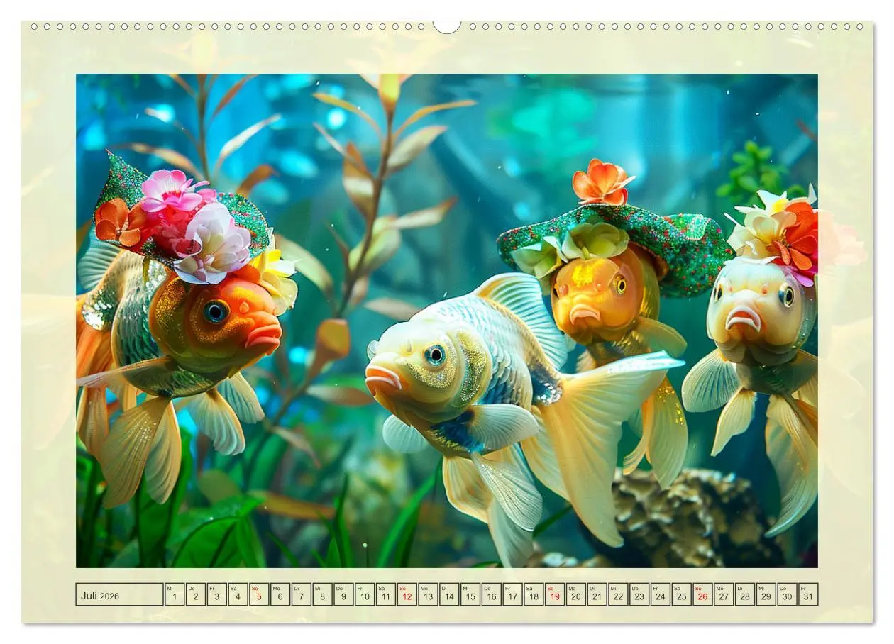Bild: 9783457405307 | Fashion-Fisch. Die lustige Welt der Unterwasser-Mode (hochwertiger...
