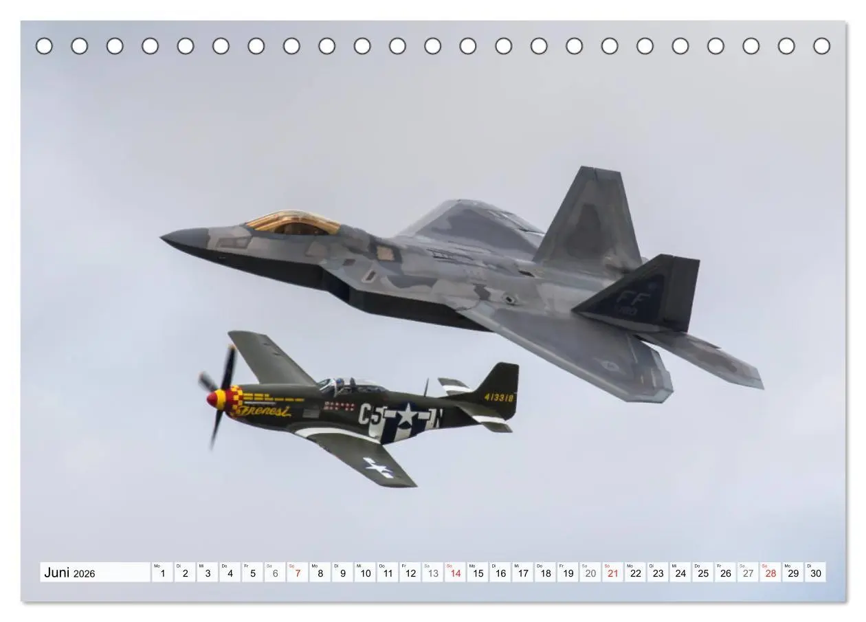 Bild: 9783457715307 | Militärjets am Boden und in der Luft (Tischkalender 2026 DIN A5...