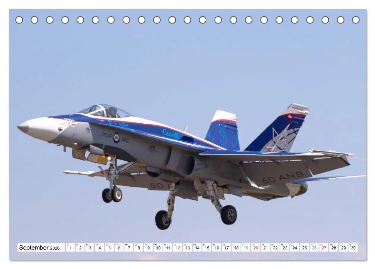 Bild: 9783457715307 | Militärjets am Boden und in der Luft (Tischkalender 2026 DIN A5...