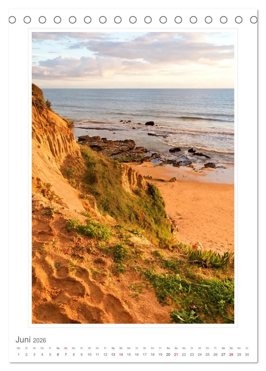Bild: 9783516355307 | Portugal. Algarve (Tischkalender 2026 DIN A5 hoch), CALVENDO...