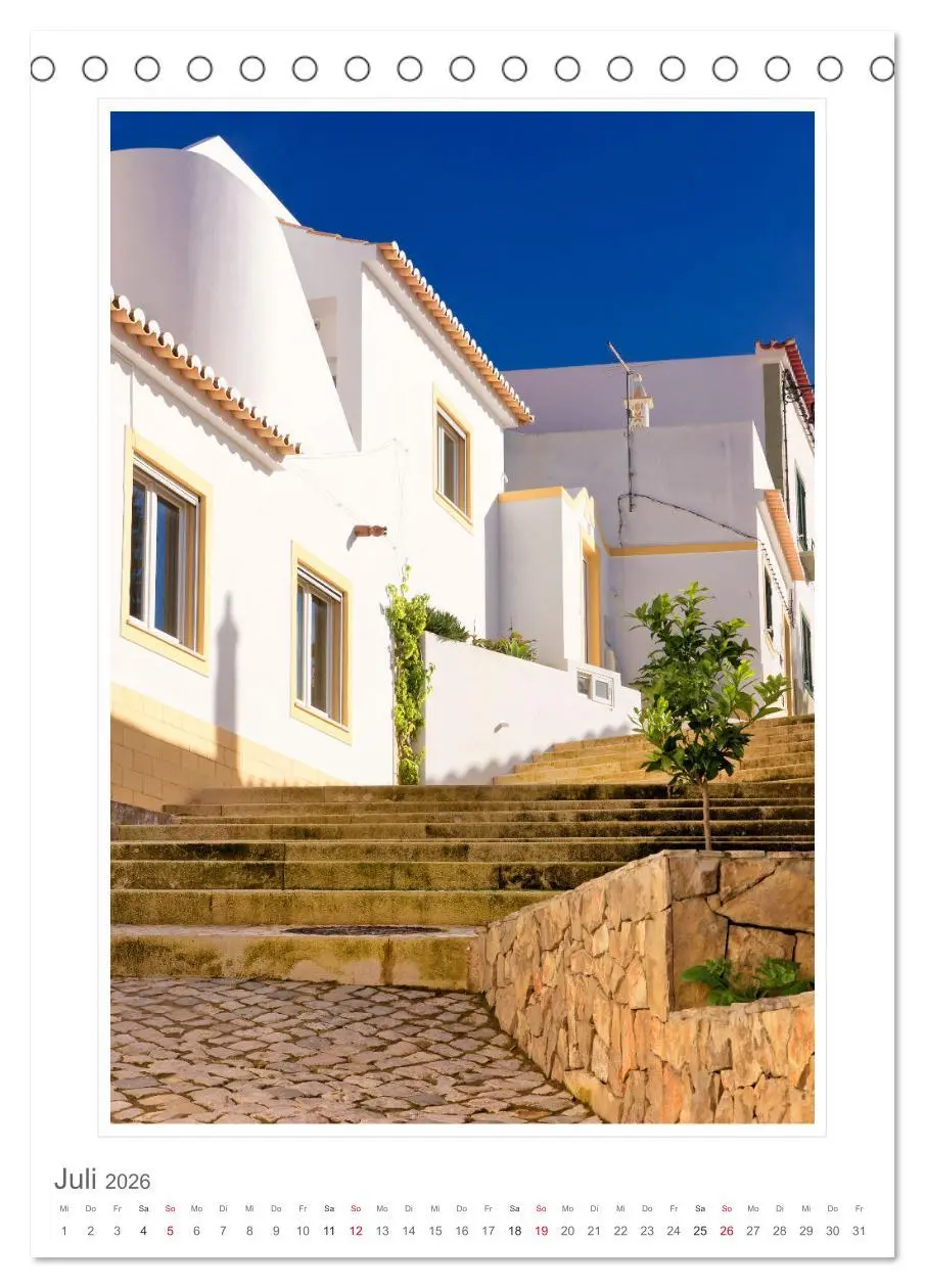 Bild: 9783516355307 | Portugal. Algarve (Tischkalender 2026 DIN A5 hoch), CALVENDO...