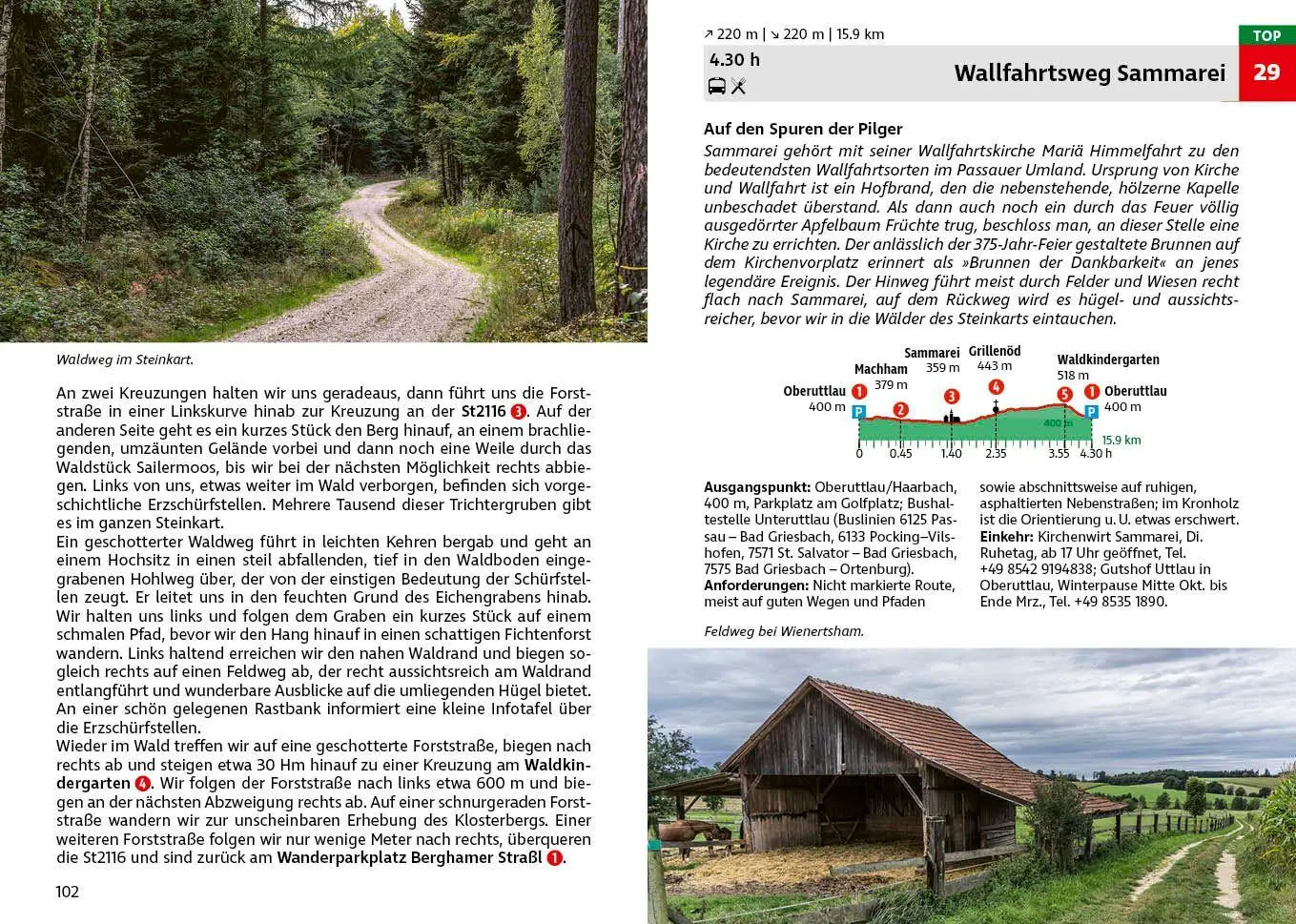 Bild: 9783763315307 | ROTHER Wanderführer Niederbayerisches Bäderdreieck. 50 Touren im...
