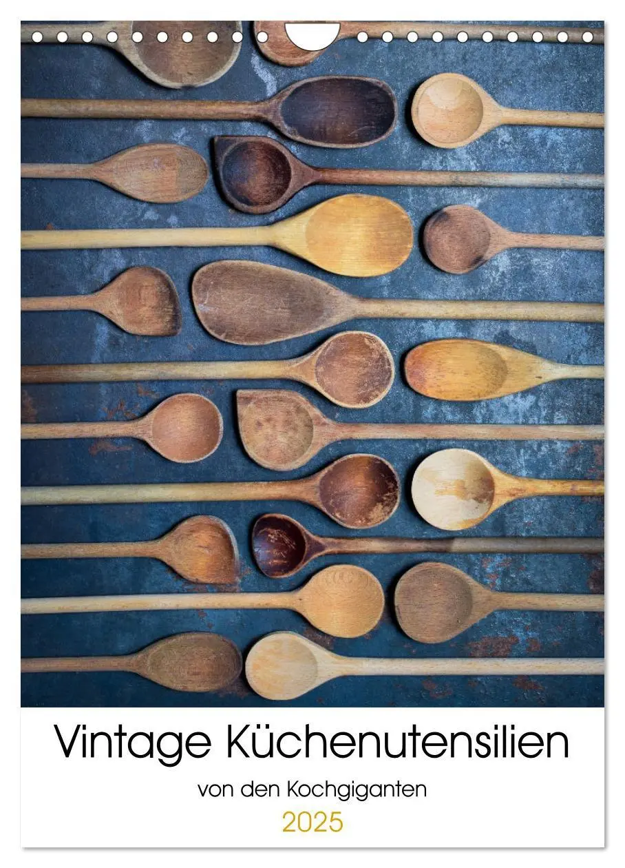 Cover: 9783435925407 | Vintage Küchenutensilien (Wandkalender 2025 DIN A4 hoch), CALVENDO...