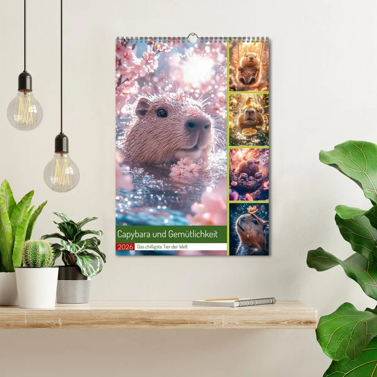 Bild: 9783457635407 | Capybara und Gemütlichkeit (Wandkalender 2026 DIN A3 hoch),...