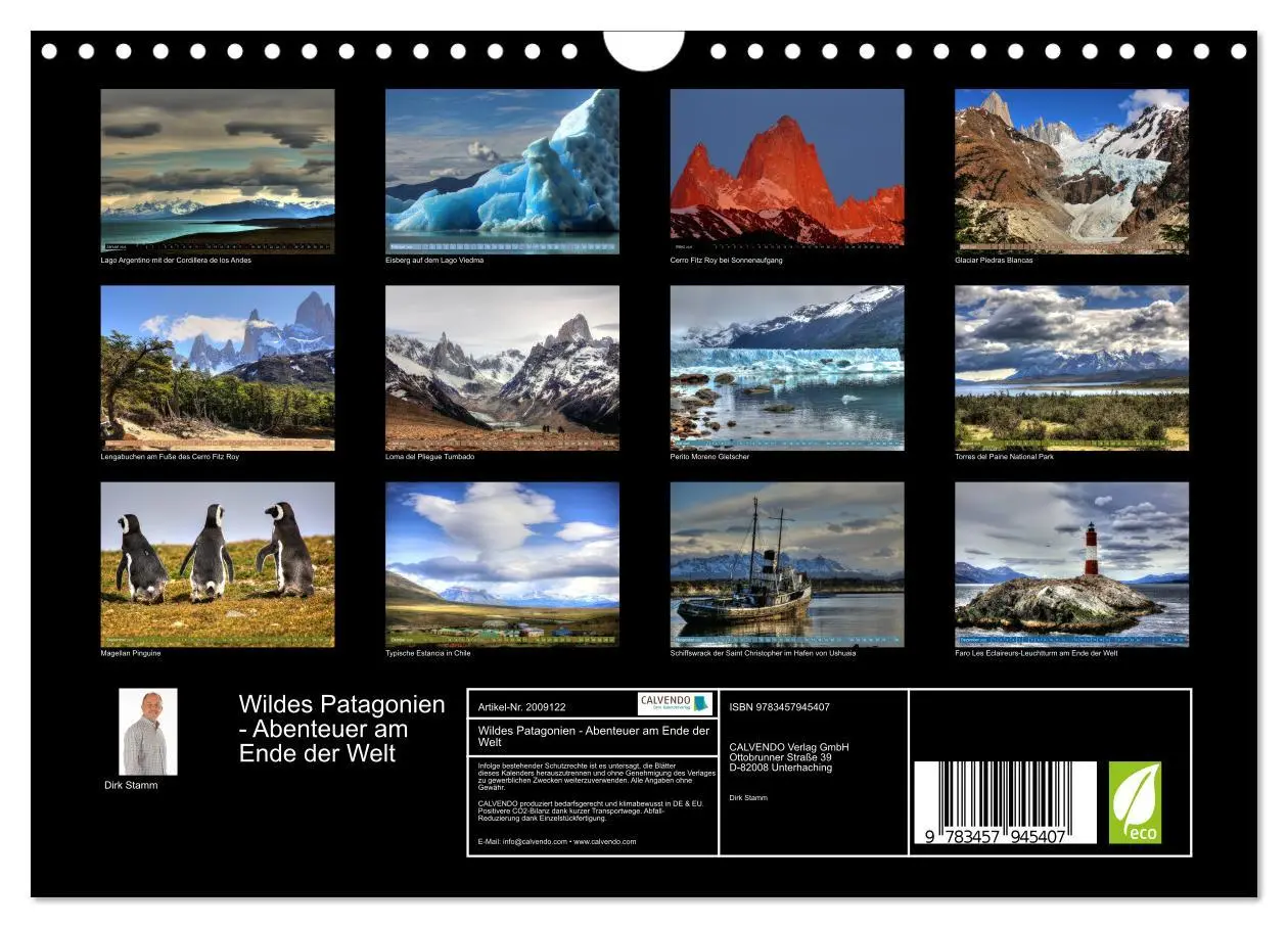 Bild: 9783457945407 | Wildes Patagonien - Abenteuer am Ende der Welt (Wandkalender 2026...