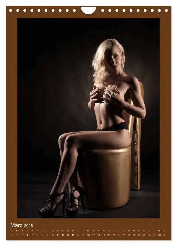 Bild: 9783516415407 | golden blond - Blondes Gift in Perfektion (Wandkalender 2026 DIN A4...