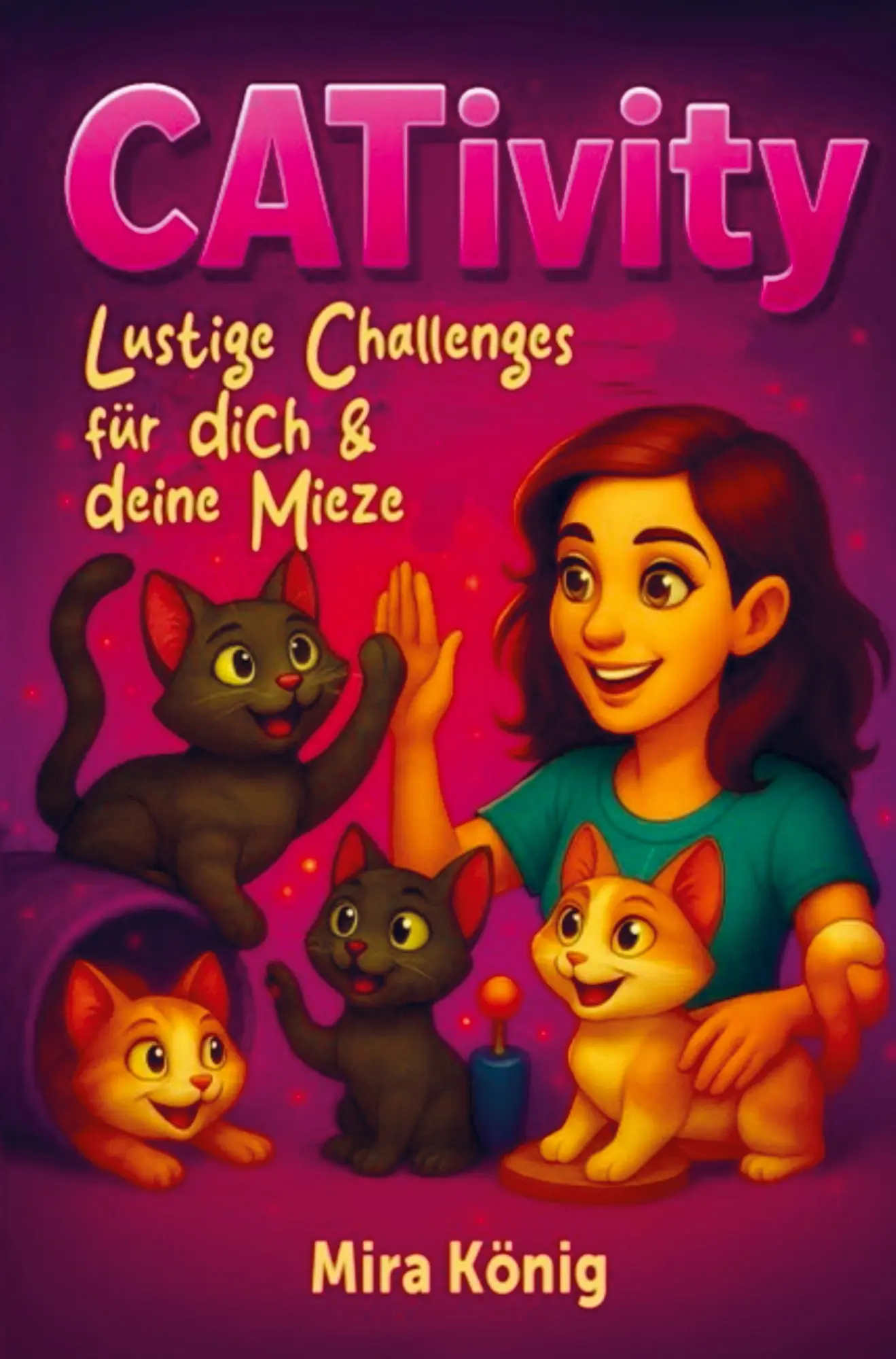 Cover: 9783903505407 | CATivity - Lustige Challenges für dich &amp; deine Mieze | Mira König