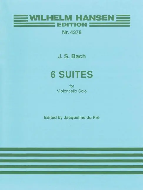 Cover: 9788774555407 | 6 Suites for Solo Violoncello | Jacqueline Du Pre | Taschenbuch | Buch