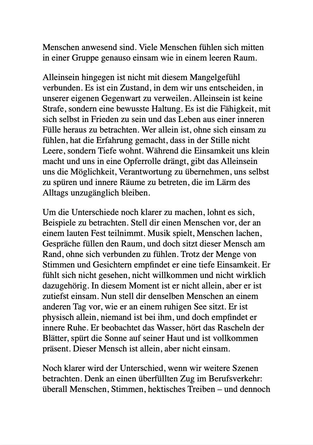 Bild: 9791281365407 | DIE KUNST, ALLEINE ZU SEIN | Alexandra Bergmann | Taschenbuch | 128 S.