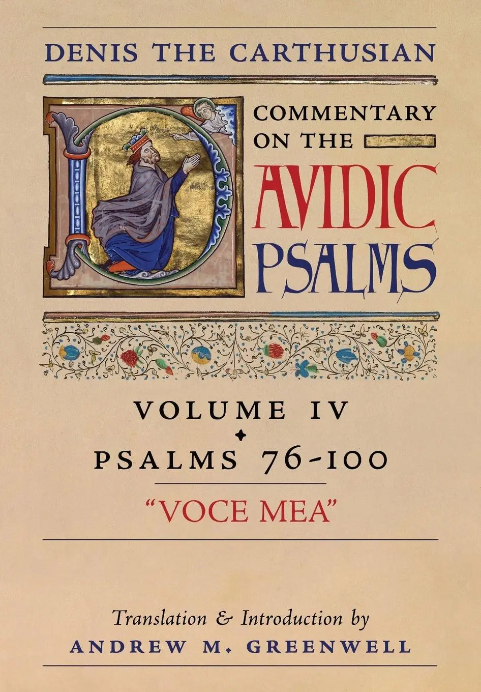 Cover: 9781990685507 | Voce Mea (Denis the Carthusian's Commentary on the Psalms) | Buch