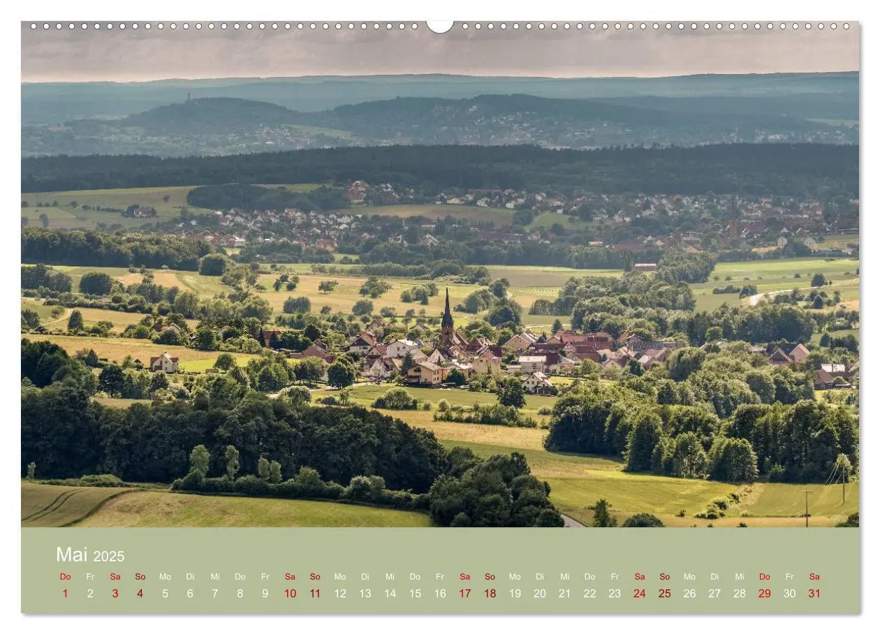Bild: 9783435395507 | Schöne Aussichten in die Fränkische Schweiz (Wandkalender 2025 DIN...