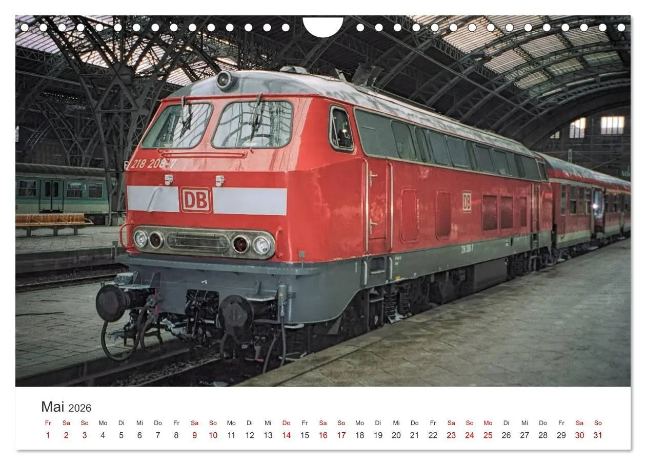 Bild: 9783457935507 | Deutsche Diesellokomotiven (Wandkalender 2026 DIN A4 quer),...