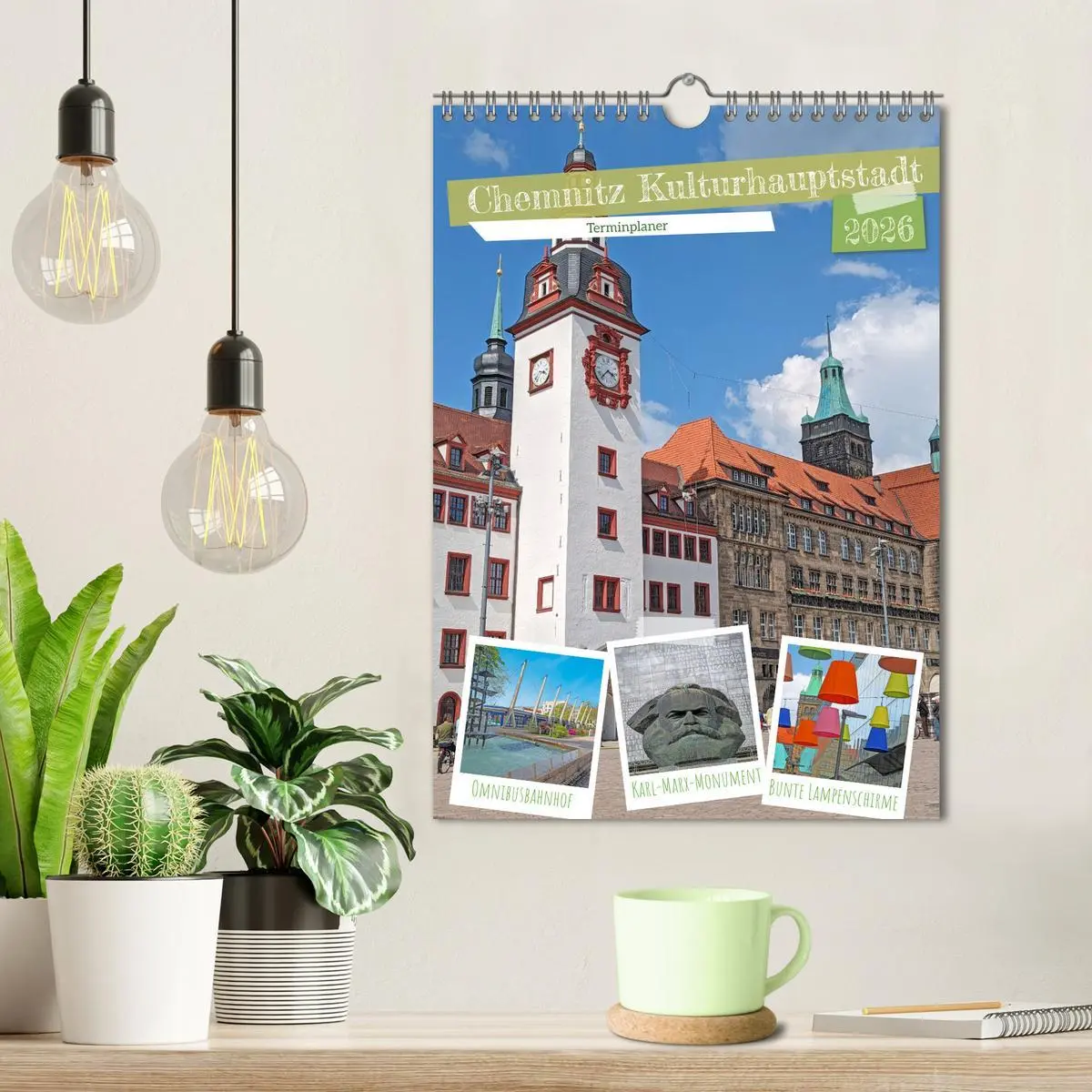 Bild: 9783516265507 | Chemnitz Kulturhauptstadt Terminplaner (Wandkalender 2026 DIN A4...