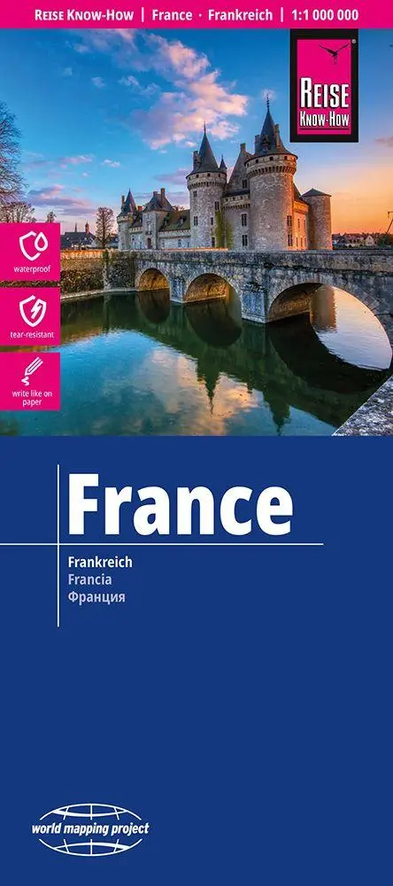 Cover: 9783831775507 | Reise Know-How Landkarte Frankreich France (1:1.000.000) | 2 S. | 2026