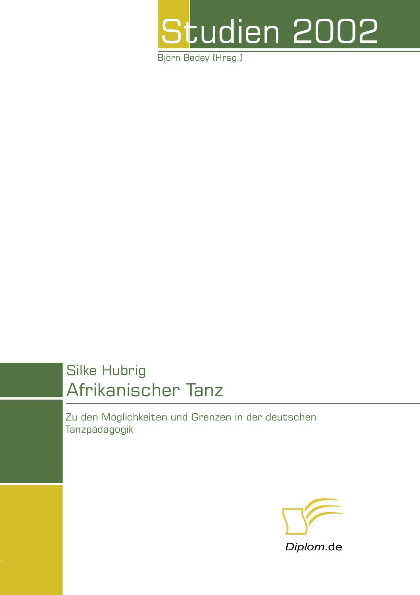 Cover: 9783832455507 | Afrikanischer Tanz | Silke Hubrig | Taschenbuch | 100 S. | Deutsch