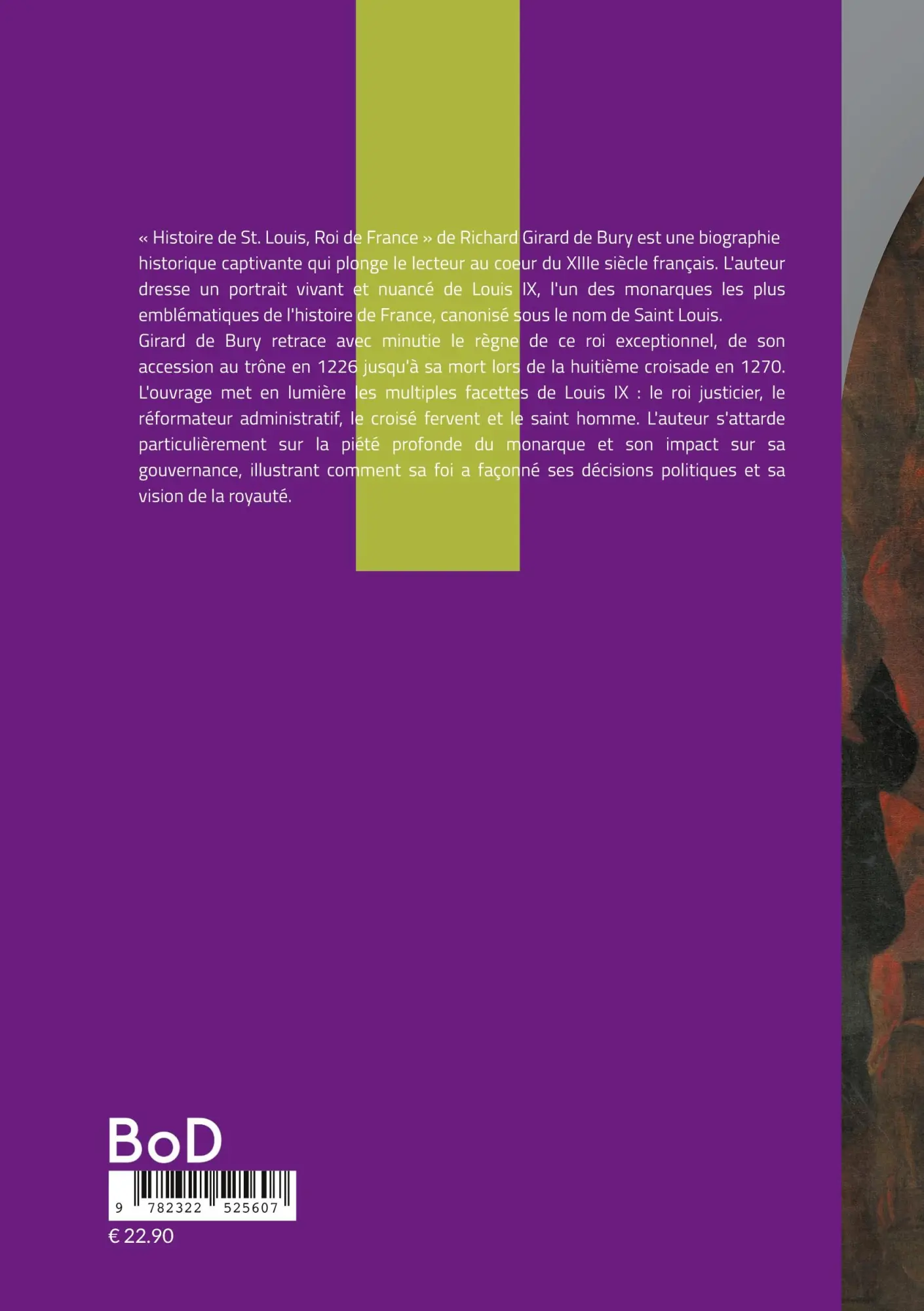 Rückseite: 9782322525607 | Histoire de St. Louis, Roi de France | Girard de Bury | Taschenbuch