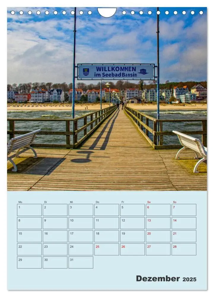 Bild: 9783383815607 | Kaiserbäder auf Usedom (Wandkalender 2025 DIN A4 hoch), CALVENDO...
