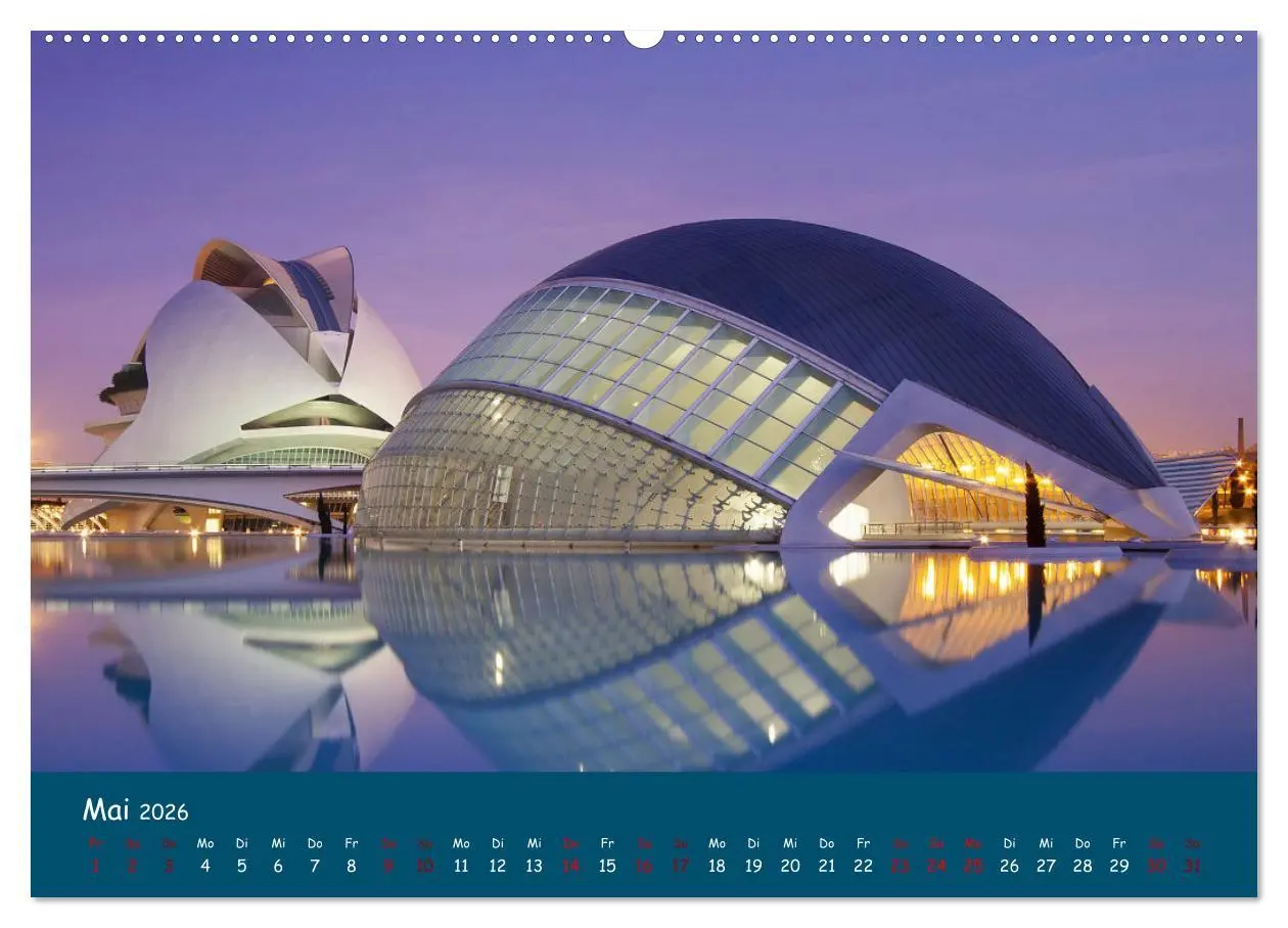 Bild: 9783457615607 | Valencia - Geschichte und Moderne (Wandkalender 2026 DIN A2 quer),...