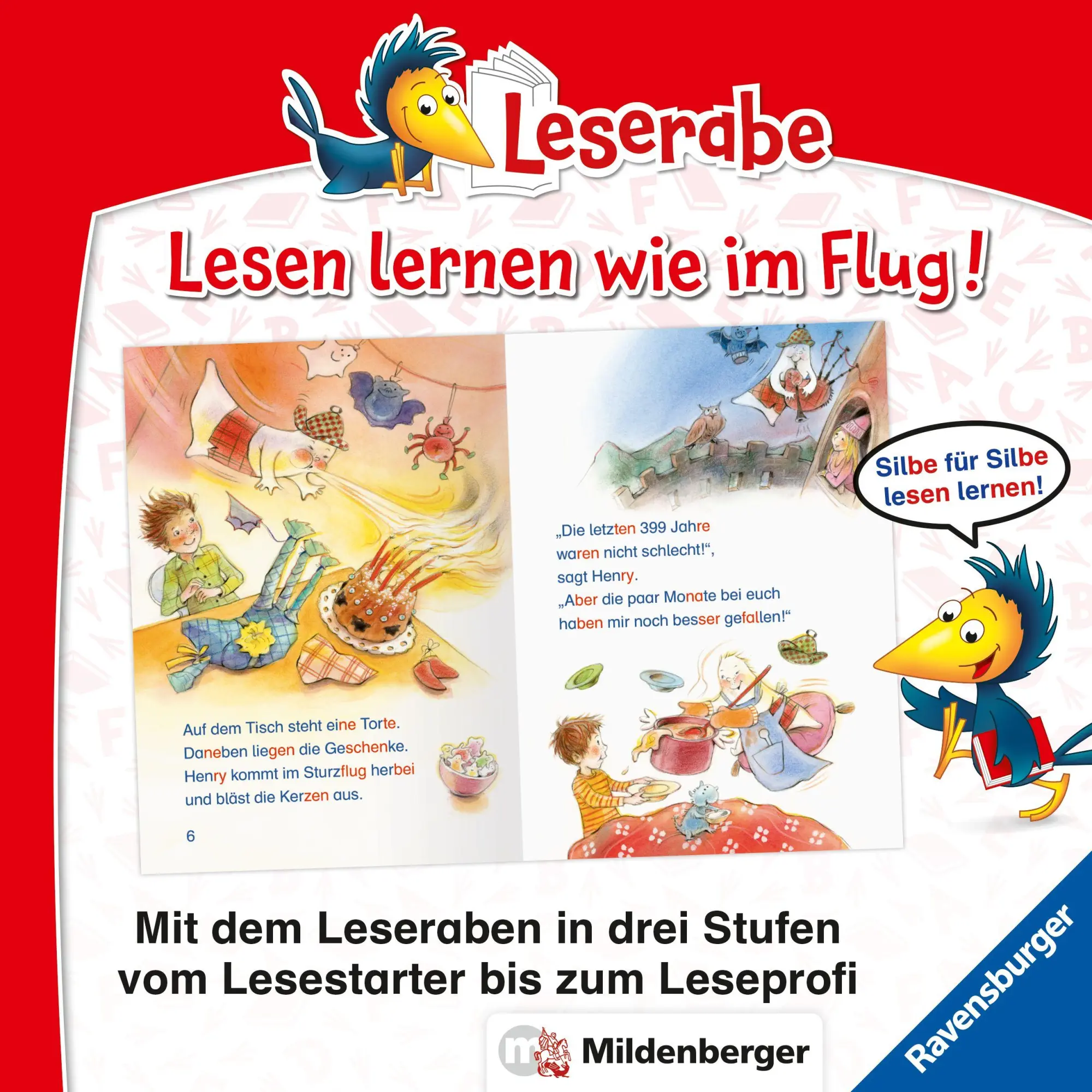 Bild: 9783473385607 | Das kleine Gespenst geht in die Schule - Leserabe 1. Klasse -...