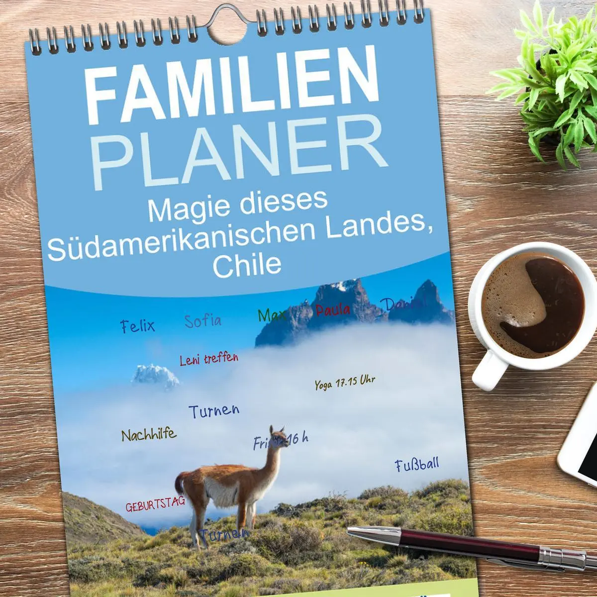 Bild: 9783516495607 | Familienplaner 2026 - Magie dieses Südamerikanischen Landes, Chile...