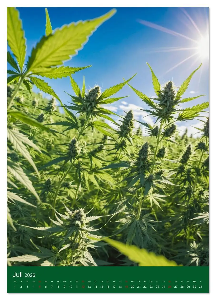 Bild: 9783516635607 | Grow your Year - Der Cannabis Kalender für Fans und Grower...