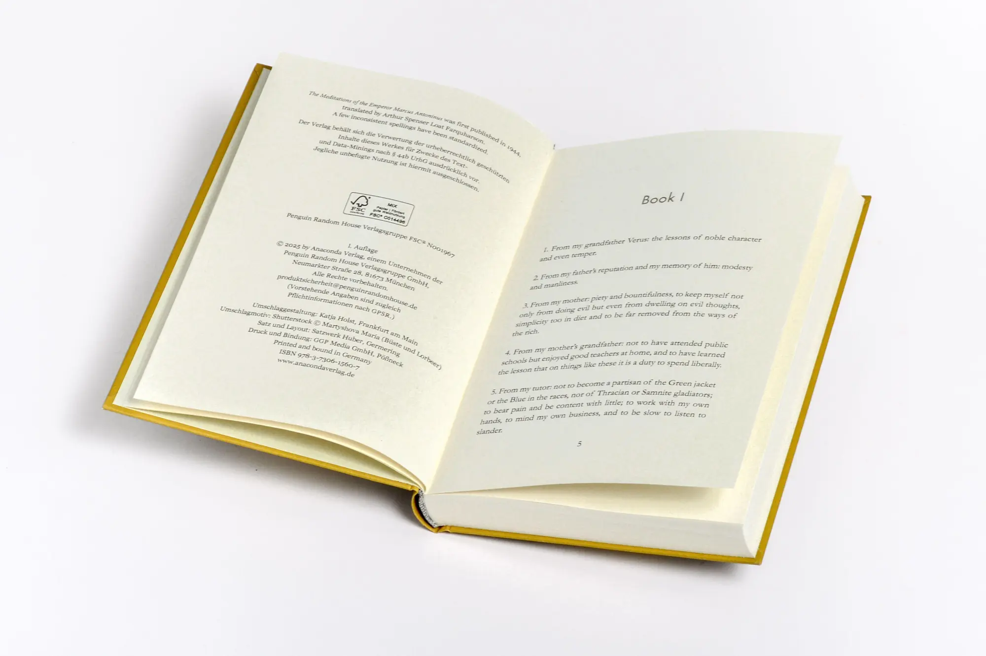 Bild: 9783730615607 | Aurelius - Meditations. A special edition hardcover embossed with...