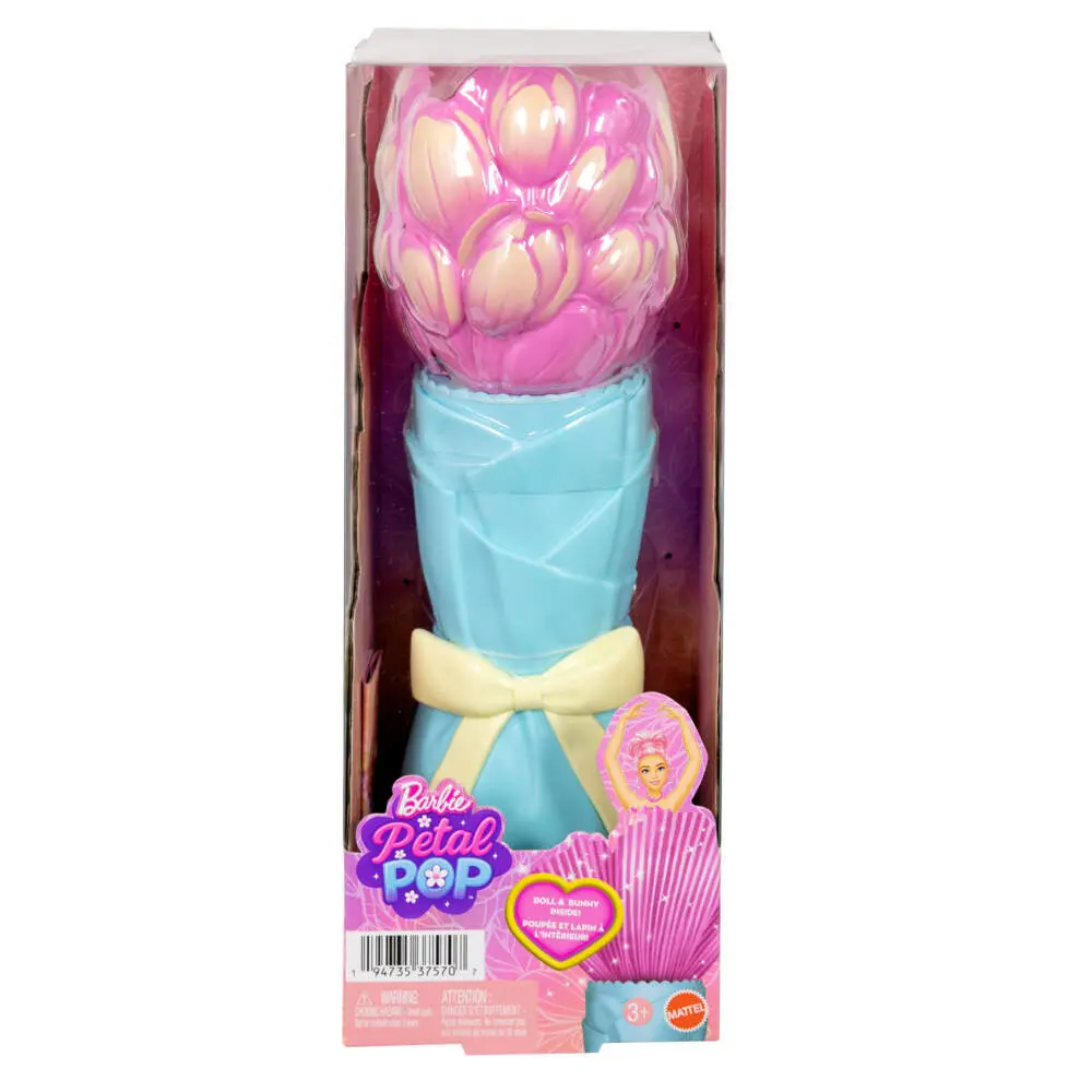 Cover: 194735375707 | Barbie Flower Surprise Puppe - pinke Tulpe | Fensterkarton | JMF57