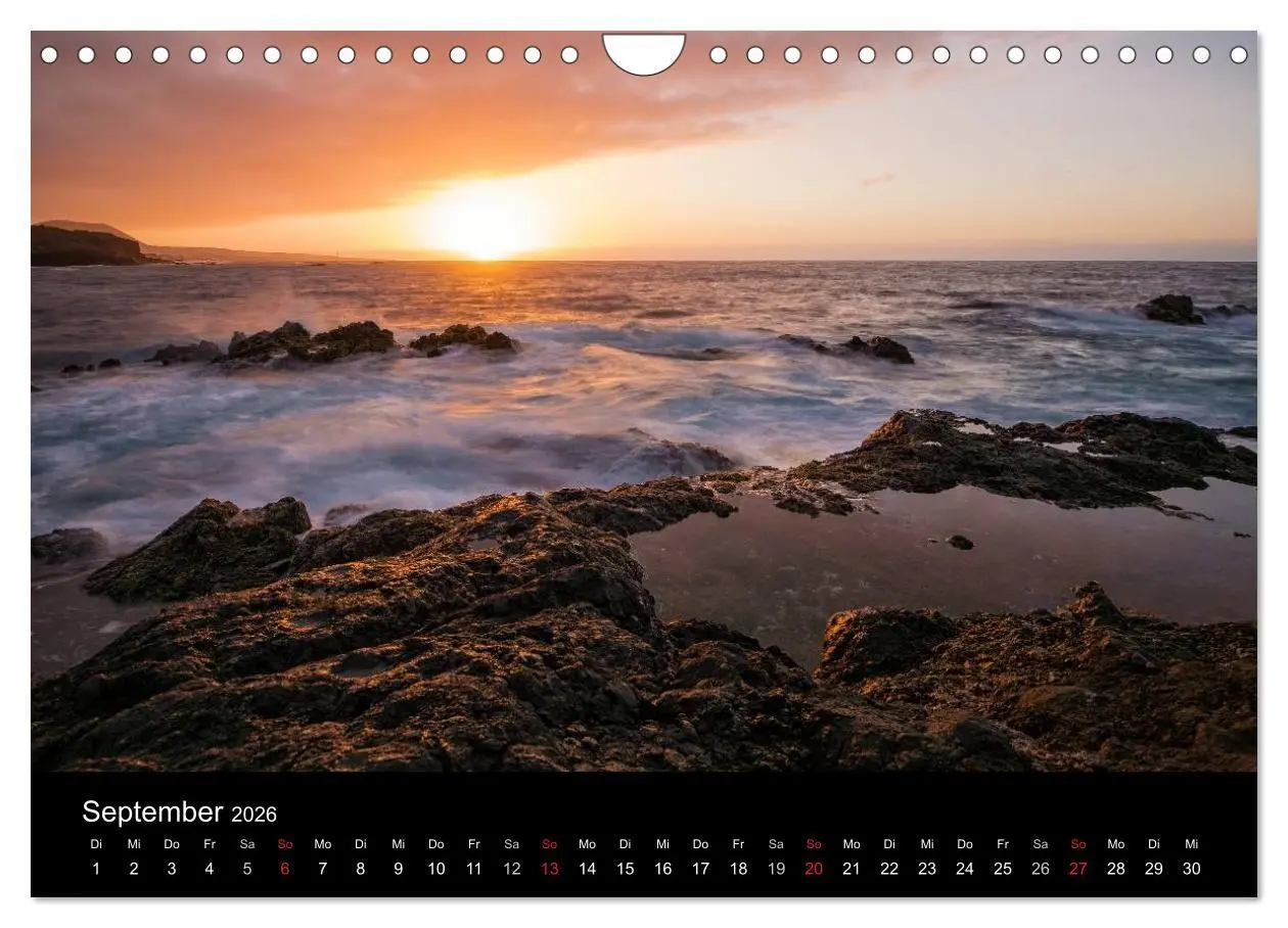 Bild: 9783516175707 | Teneriffa (Wandkalender 2026 DIN A4 quer), CALVENDO Monatskalender