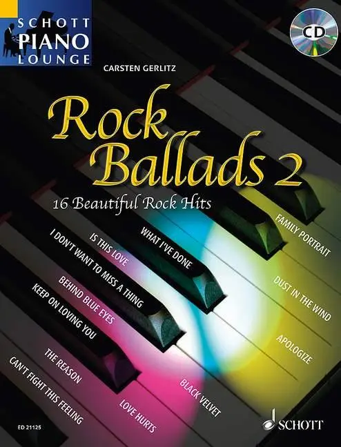 Cover: 9783795745707 | Rock Ballads 2 | 16 Beautiful Rock Hits. Klavier. | Carsten Gerlitz