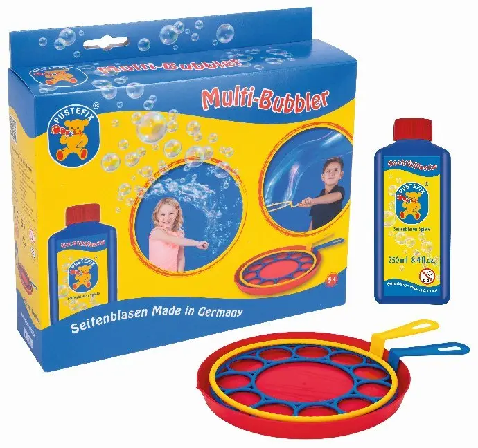 Cover: 4001648695807 | Pustefix Multi-Bubbler Super Blasen 1/4 l | In Closed Box | Deutsch
