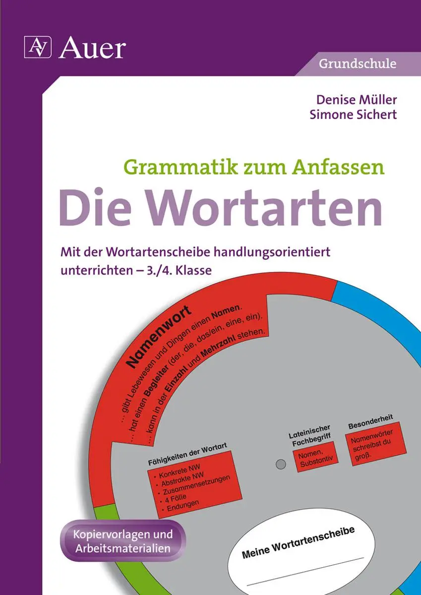 Cover: 9783403065807 | Die Wortarten | Denise Müller (u. a.) | Taschenbuch | 104 S. | Deutsch