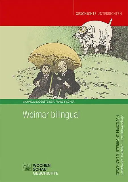 Cover: 9783734415807 | Weimar bilingual | Michaela Bodensteiner (u. a.) | Broschüre | 24 S.