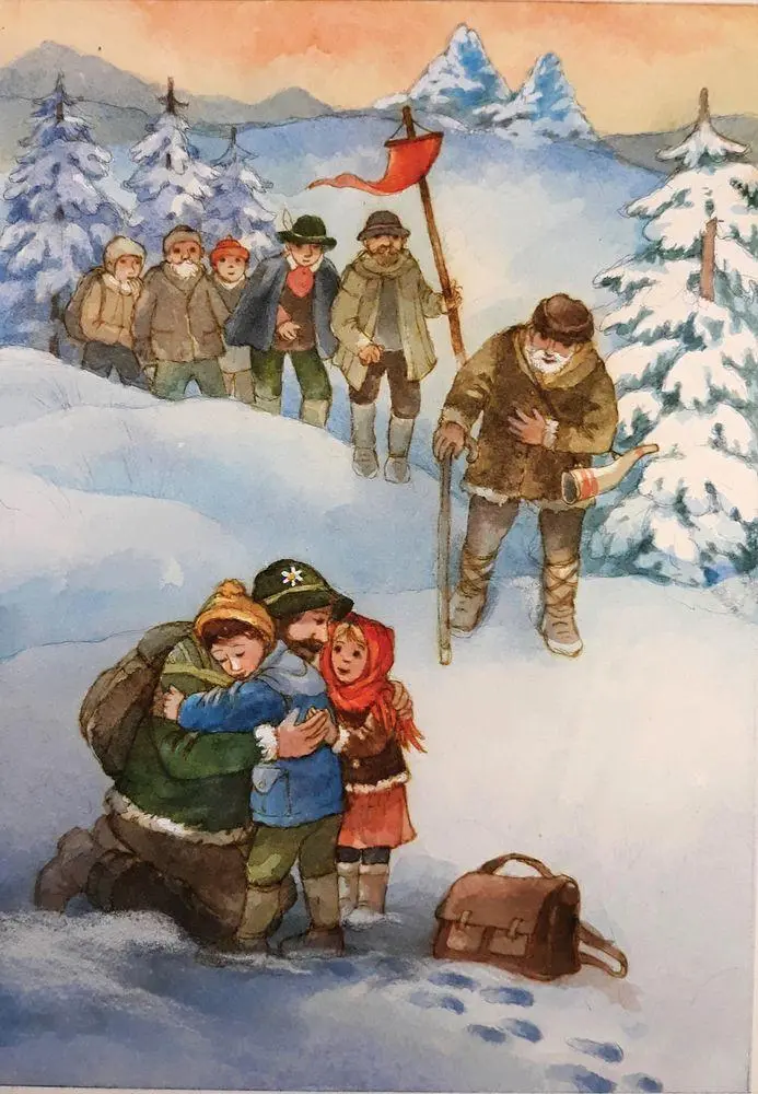 Bild: 9783855815807 | Bergkristall | Der heilige Abend | Adalbert Stifter (u. a.) | Buch