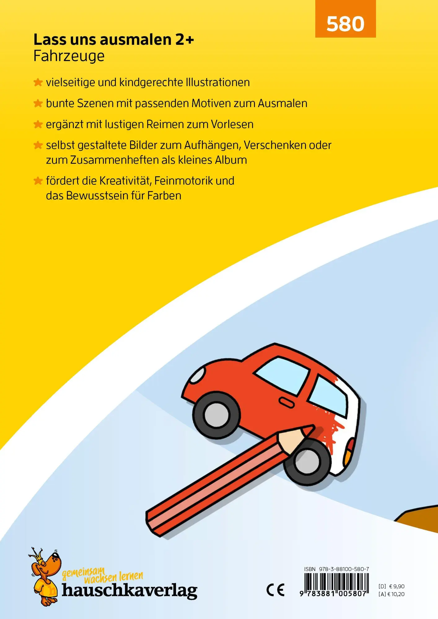 Bild: 9783881005807 | Lass uns ausmalen - Mein Ausmalbuch ab 2 - Fahrzeuge | Taschenbuch