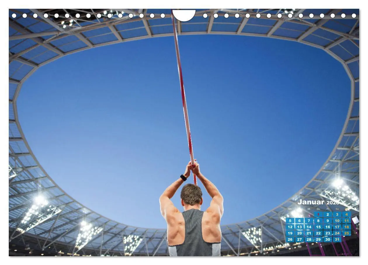 Bild: 9783457375907 | Faszination Leichtathletik: Schneller, höher, weiter (Wandkalender...