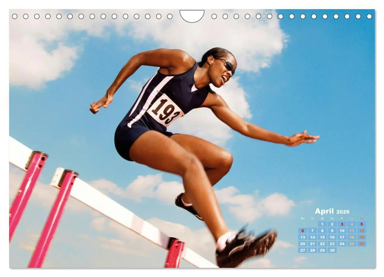 Bild: 9783457375907 | Faszination Leichtathletik: Schneller, höher, weiter (Wandkalender...