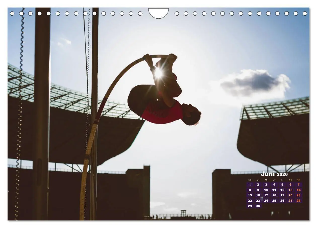 Bild: 9783457375907 | Faszination Leichtathletik: Schneller, höher, weiter (Wandkalender...