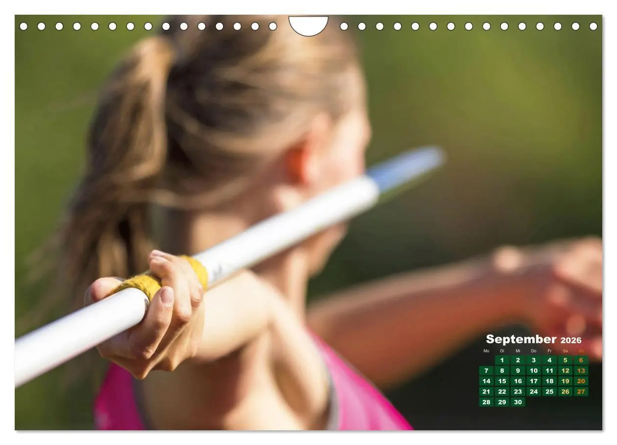 Bild: 9783457375907 | Faszination Leichtathletik: Schneller, höher, weiter (Wandkalender...