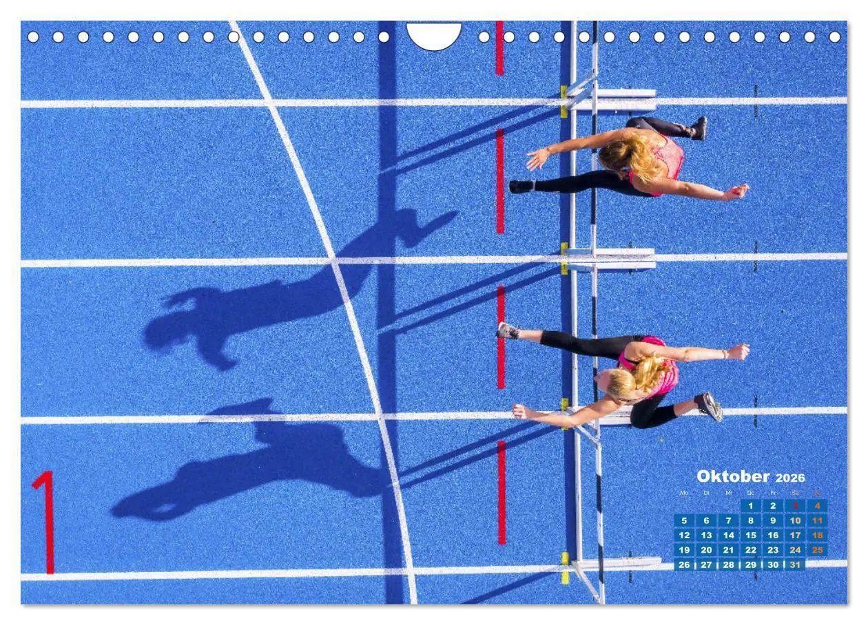 Bild: 9783457375907 | Faszination Leichtathletik: Schneller, höher, weiter (Wandkalender...